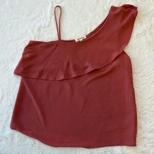 Monteau blush pink off shoulder super cute top